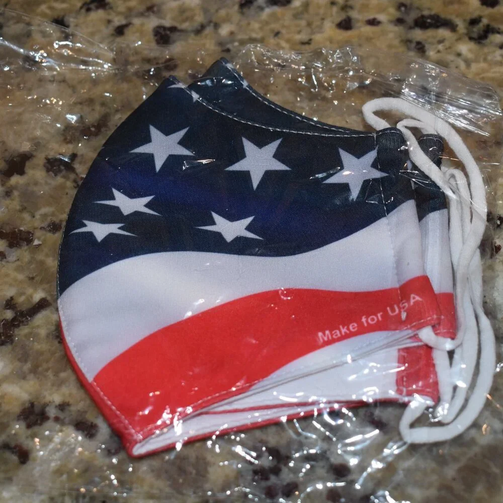 God Bless America Mask (Keep America Great) 2pk